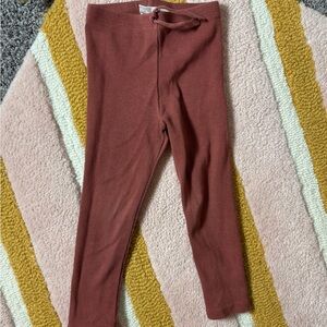 Zara Toddler Terracotta Leggings (2-3T)